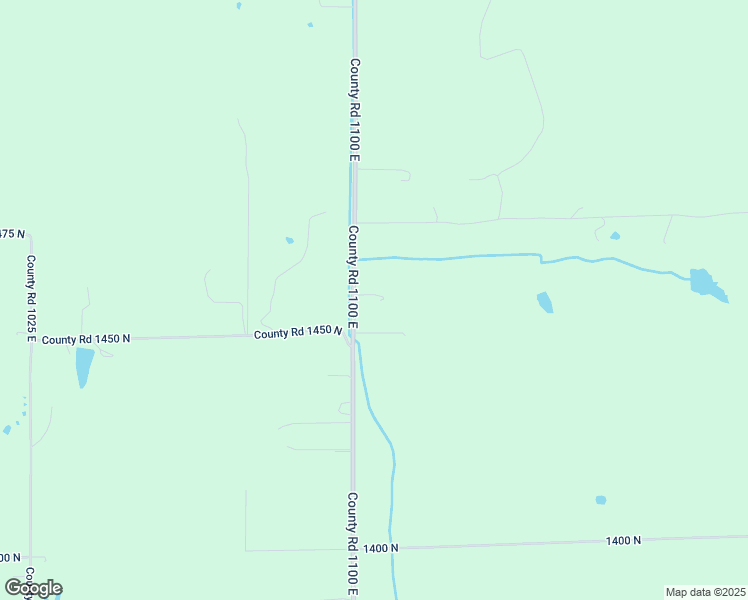 map of restaurants, bars, coffee shops, grocery stores, and more near 14586 County Road 1100 East in Odon