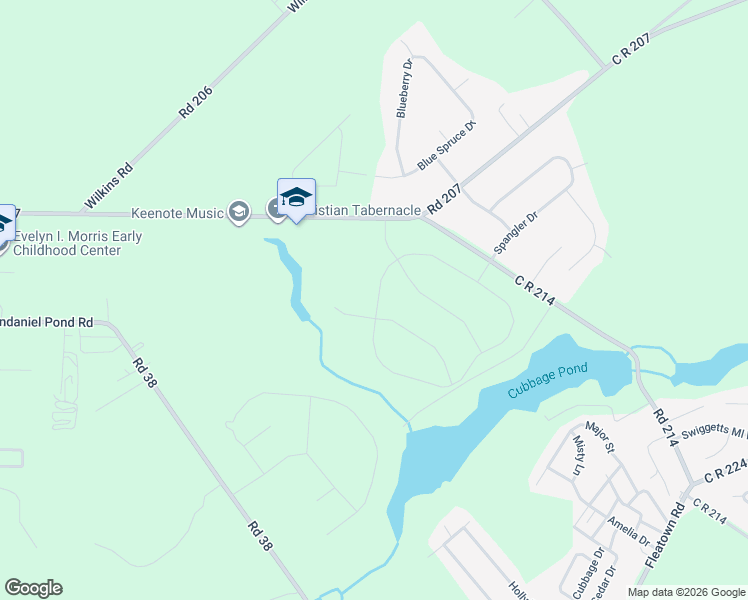 map of restaurants, bars, coffee shops, grocery stores, and more near Honeysuckle Drive in Lincoln