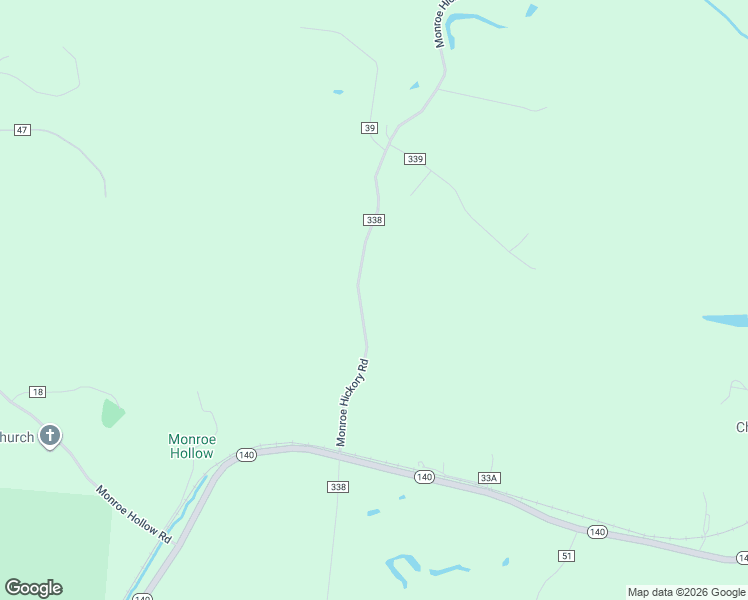 map of restaurants, bars, coffee shops, grocery stores, and more near 1055 Monroe Hickory Road in Oak Hill