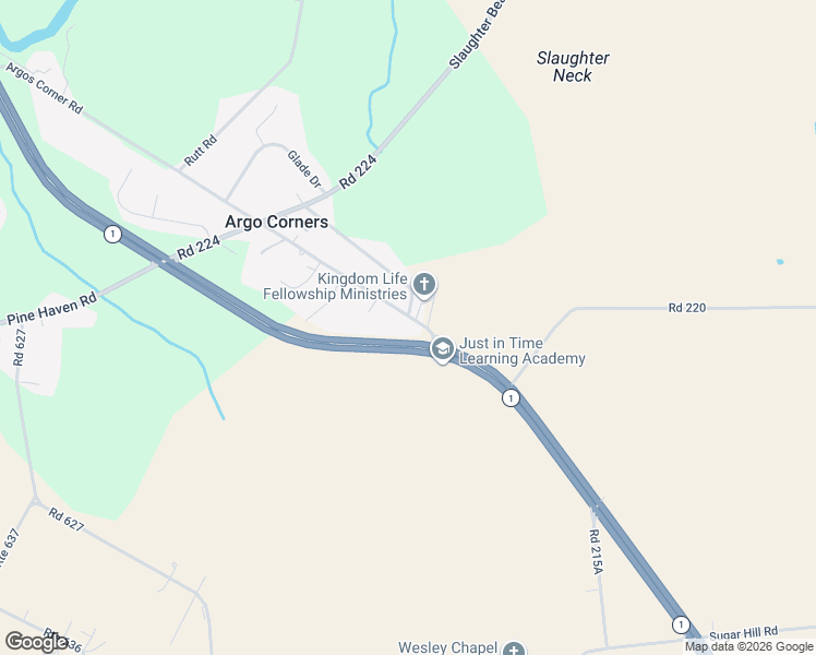 map of restaurants, bars, coffee shops, grocery stores, and more near 23212 Argos Corner Road in Milford