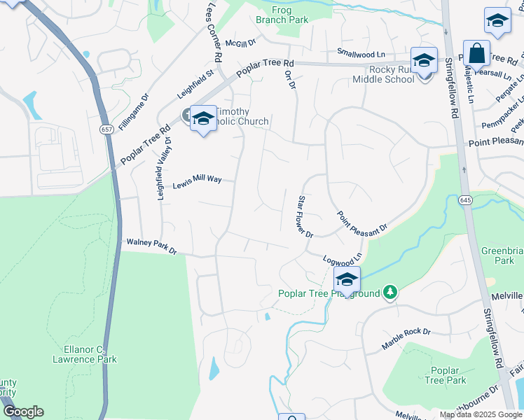 map of restaurants, bars, coffee shops, grocery stores, and more near 4636 Sutton Oaks Drive in Chantilly