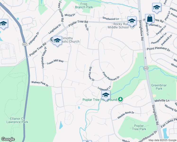 map of restaurants, bars, coffee shops, grocery stores, and more near 4622 Star Flower Drive in Chantilly