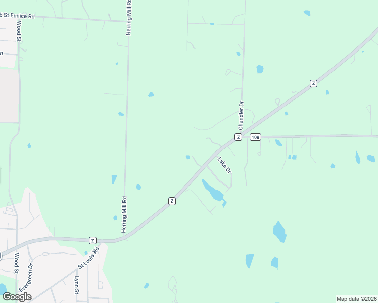 map of restaurants, bars, coffee shops, grocery stores, and more near 1849-1899 Missouri Z in Fulton