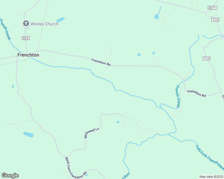map of restaurants, bars, coffee shops, grocery stores, and more near in Frenchton