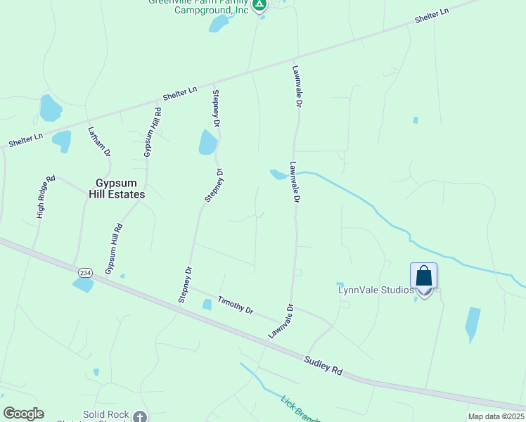 map of restaurants, bars, coffee shops, grocery stores, and more near 4239 Berry Road in Gainesville
