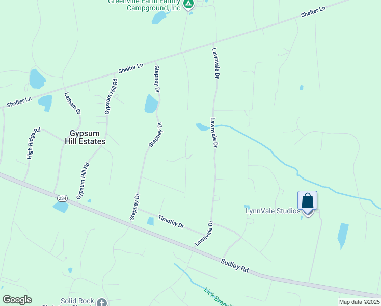 map of restaurants, bars, coffee shops, grocery stores, and more near 4239 Berry Road in Gainesville