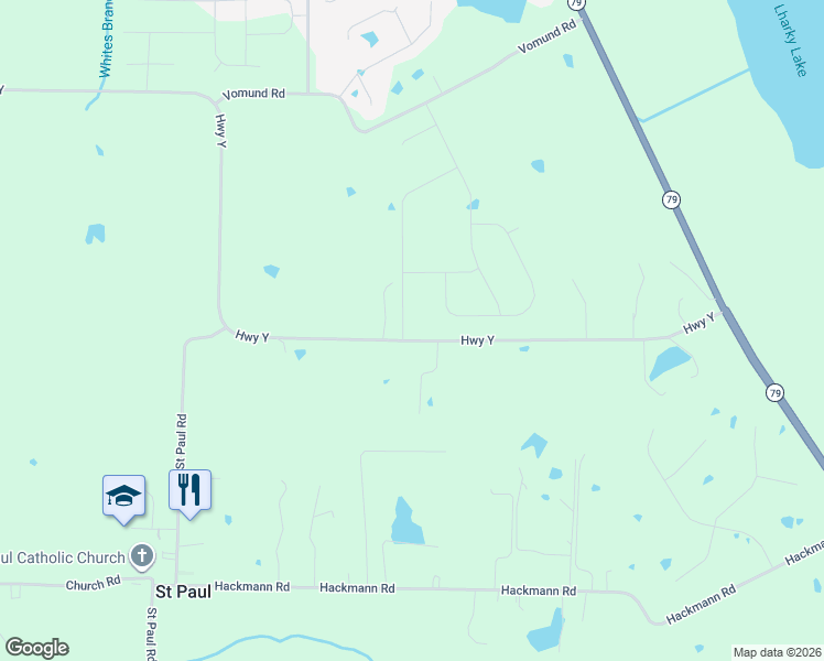 map of restaurants, bars, coffee shops, grocery stores, and more near 1012 Highway Y in Saint Paul