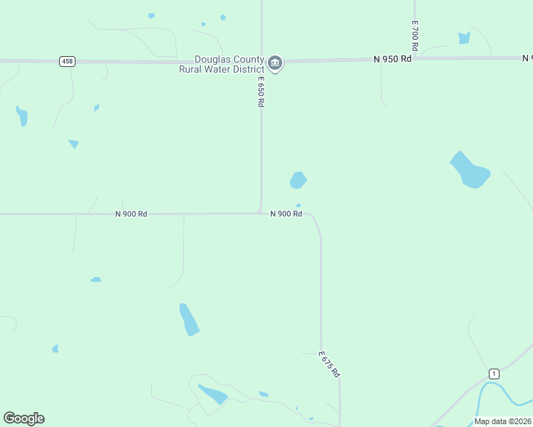 map of restaurants, bars, coffee shops, grocery stores, and more near 651-675 North 900 Road in Lawrence