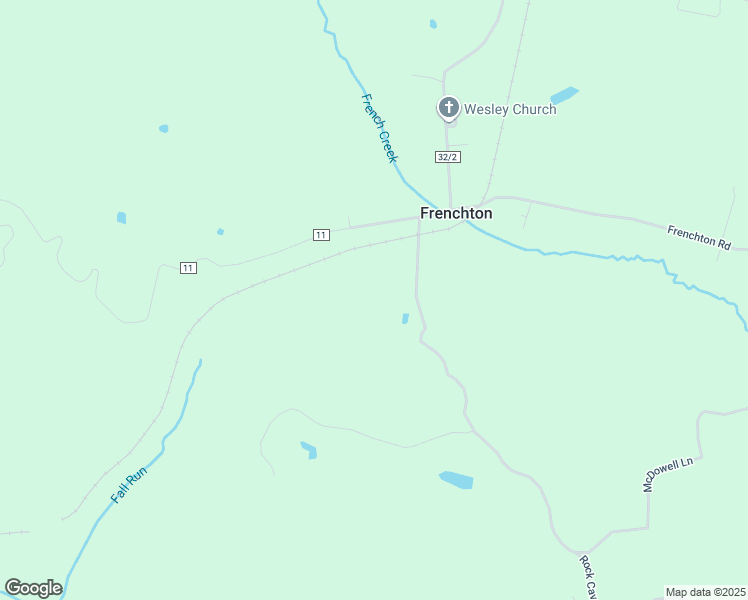 map of restaurants, bars, coffee shops, grocery stores, and more near in Frenchton