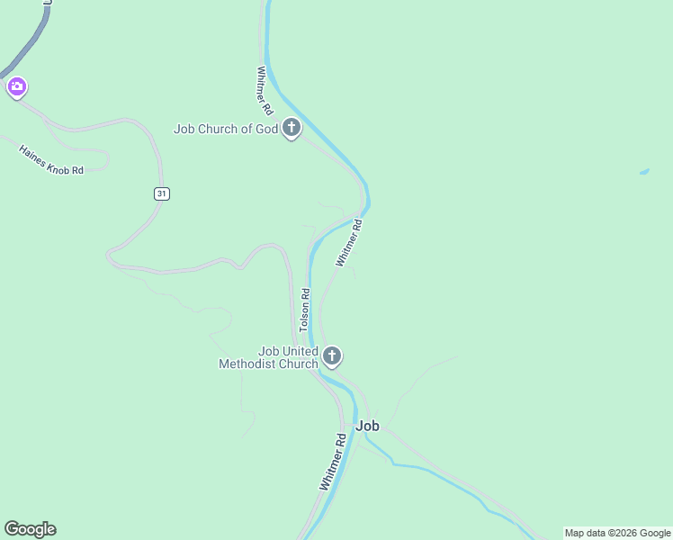 map of restaurants, bars, coffee shops, grocery stores, and more near Whitmer Road in Harman