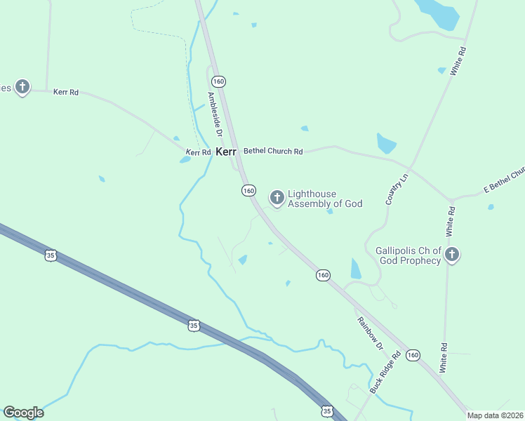 map of restaurants, bars, coffee shops, grocery stores, and more near 5276 Ohio 160 in Bidwell