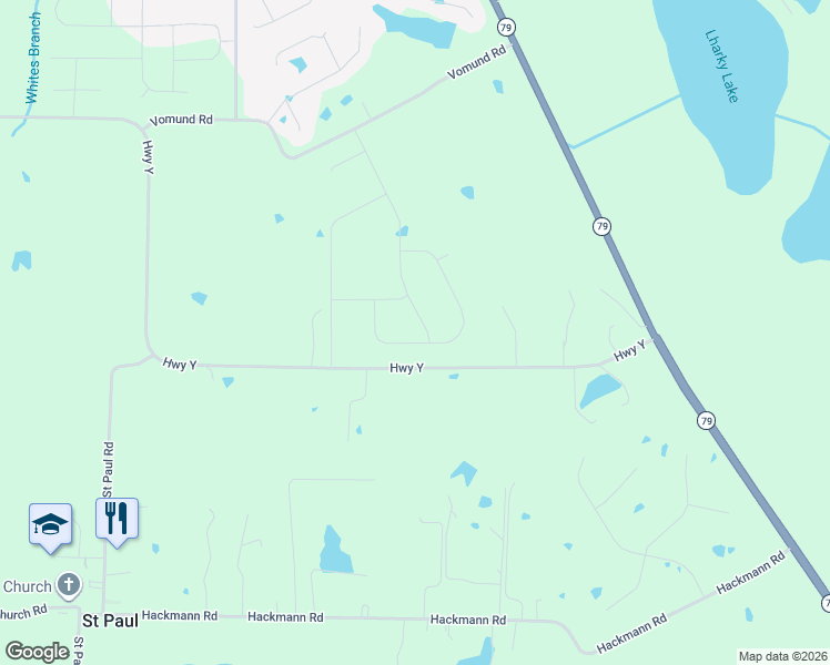 map of restaurants, bars, coffee shops, grocery stores, and more near 990 Highway Y in O'Fallon