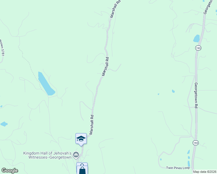 map of restaurants, bars, coffee shops, grocery stores, and more near 4401 Marshall Road in Garden Valley