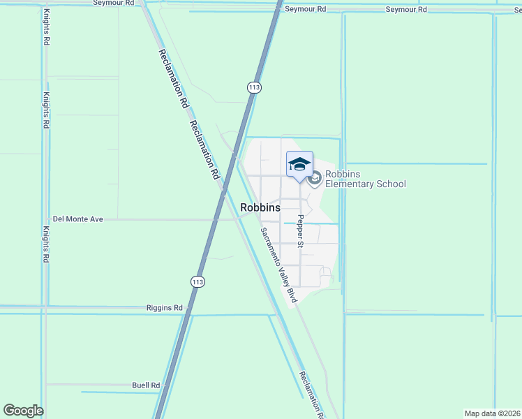 map of restaurants, bars, coffee shops, grocery stores, and more near in Robbins