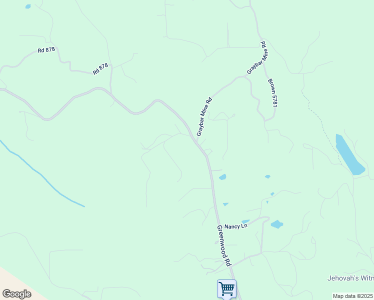 map of restaurants, bars, coffee shops, grocery stores, and more near 4084 Greenwood Road in Garden Valley