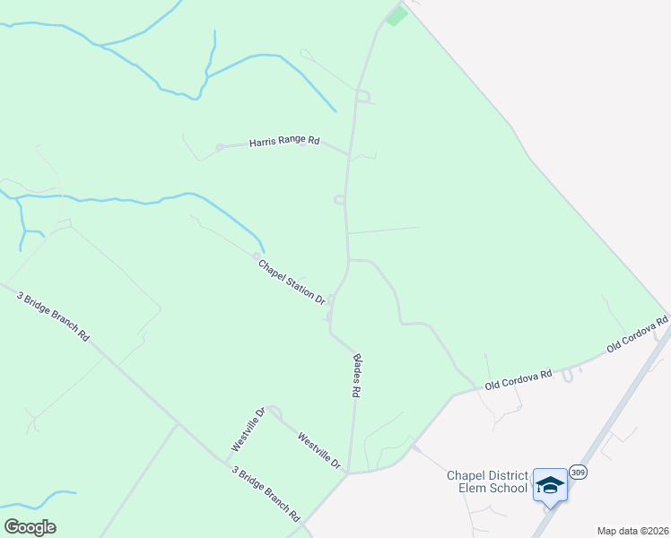 map of restaurants, bars, coffee shops, grocery stores, and more near 11738 Blades Road in Cordova