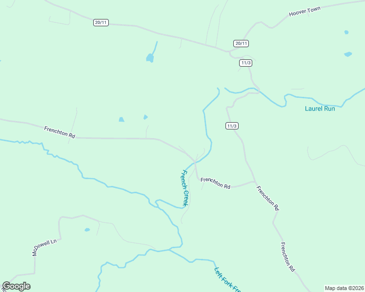 map of restaurants, bars, coffee shops, grocery stores, and more near 1668 Frenchton Road in French Creek