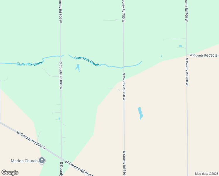 map of restaurants, bars, coffee shops, grocery stores, and more near 7680 West Private Road 775 South in Commiskey