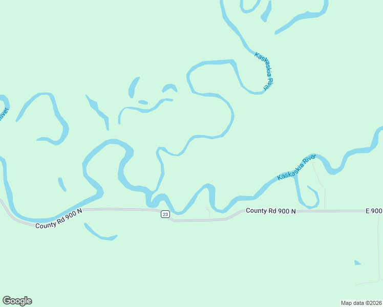map of restaurants, bars, coffee shops, grocery stores, and more near County Road 900 North in Fayette County
