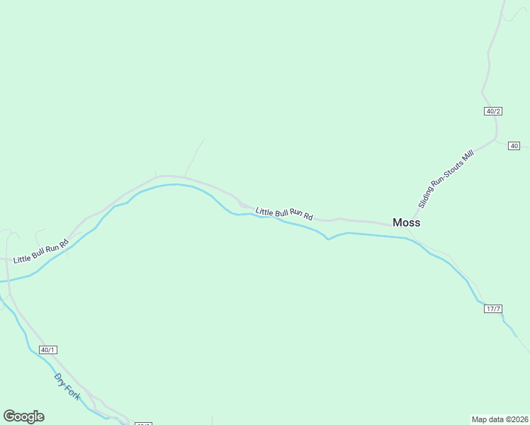 map of restaurants, bars, coffee shops, grocery stores, and more near Little Bull Run Road in Glenville