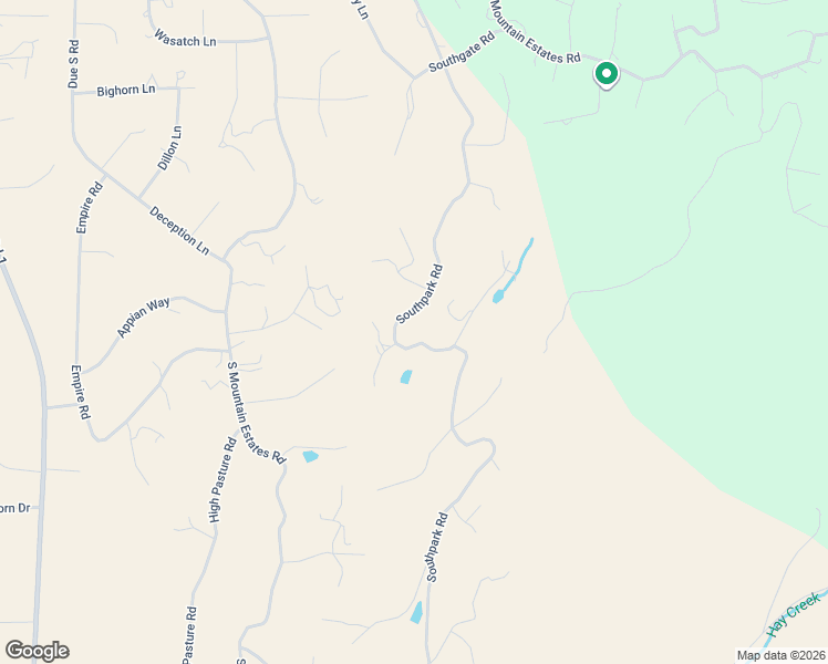 map of restaurants, bars, coffee shops, grocery stores, and more near 1097 Southpark Road in Florissant