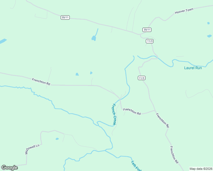 map of restaurants, bars, coffee shops, grocery stores, and more near 1668 Frenchton Road in French Creek