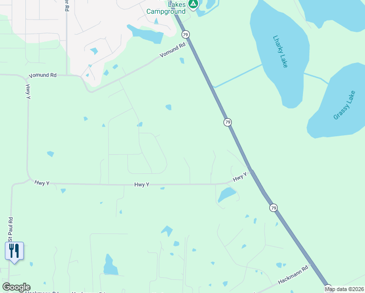 map of restaurants, bars, coffee shops, grocery stores, and more near 903 Highway Y in Saint Paul