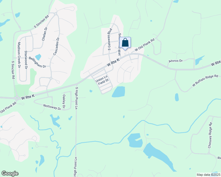 map of restaurants, bars, coffee shops, grocery stores, and more near 1870 Harmony Street in Columbia