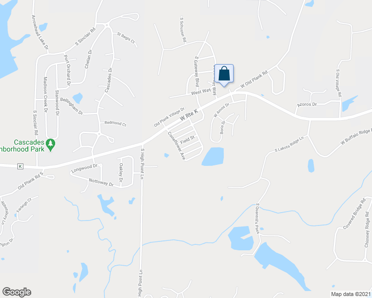 map of restaurants, bars, coffee shops, grocery stores, and more near 1921 Harmony Street in Columbia