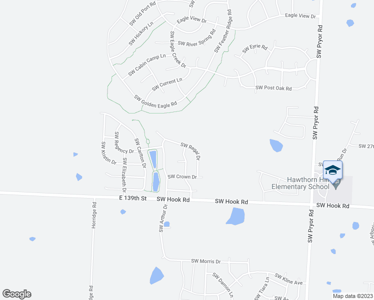 map of restaurants, bars, coffee shops, grocery stores, and more near 2701 Southwest Monarch Drive in Lee's Summit