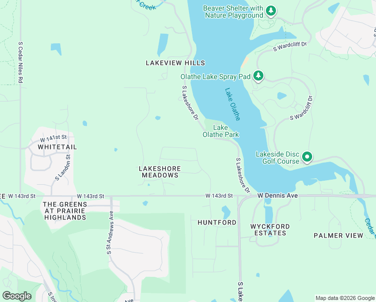 map of restaurants, bars, coffee shops, grocery stores, and more near 25176 West 141st Terrace in Olathe