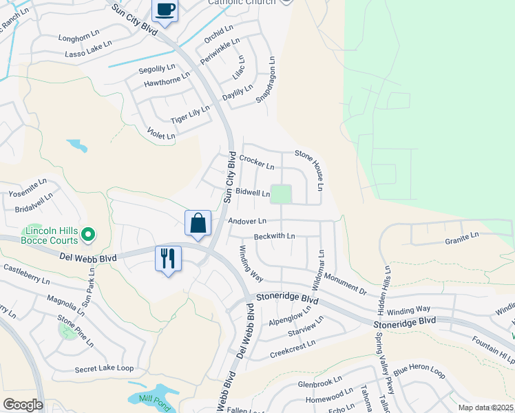 map of restaurants, bars, coffee shops, grocery stores, and more near 435 Hopkins Court in Lincoln