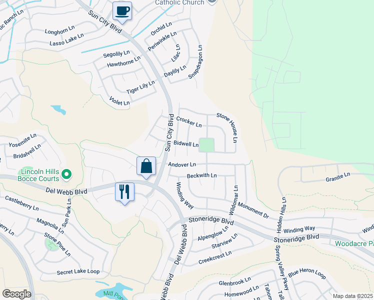 map of restaurants, bars, coffee shops, grocery stores, and more near 420 Hopkins Court in Lincoln