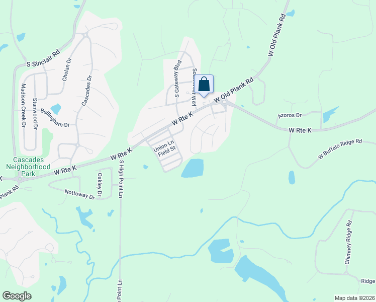 map of restaurants, bars, coffee shops, grocery stores, and more near 1831 West Amos Drive in Columbia