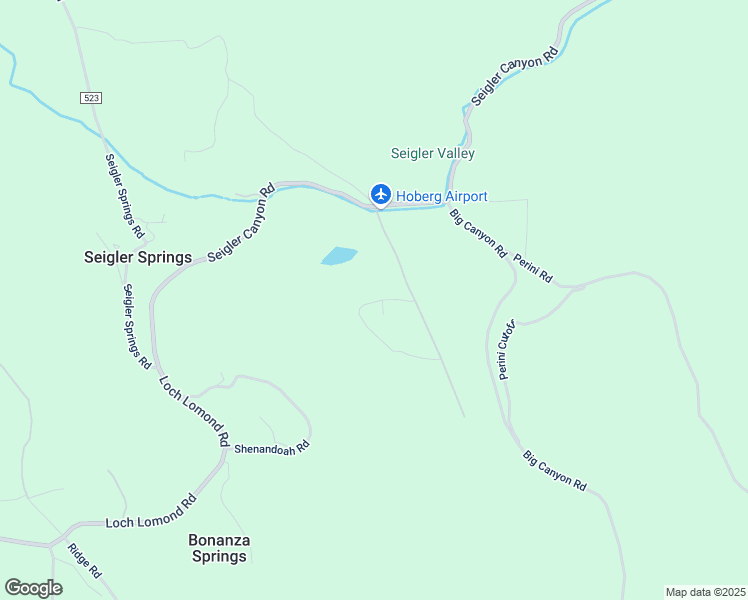 map of restaurants, bars, coffee shops, grocery stores, and more near 12345 Seigler Canyon Road in Middletown