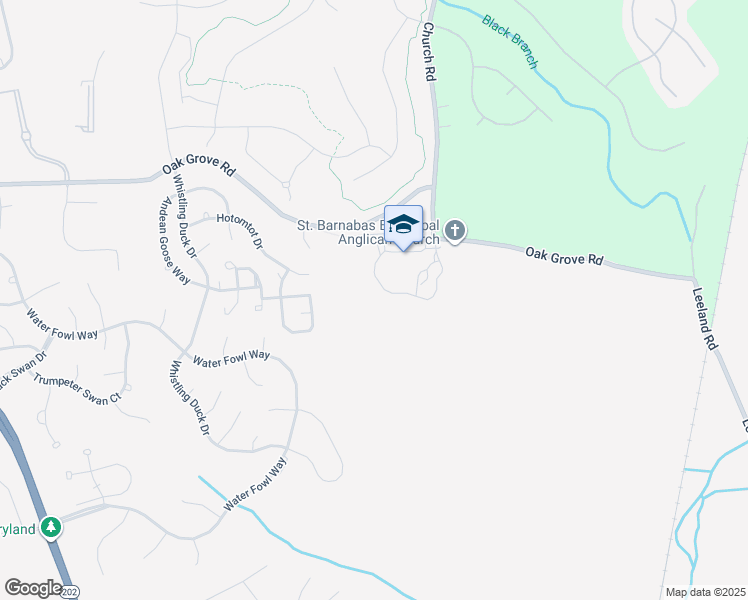 map of restaurants, bars, coffee shops, grocery stores, and more near 14111 Oak Grove Road in Upper Marlboro