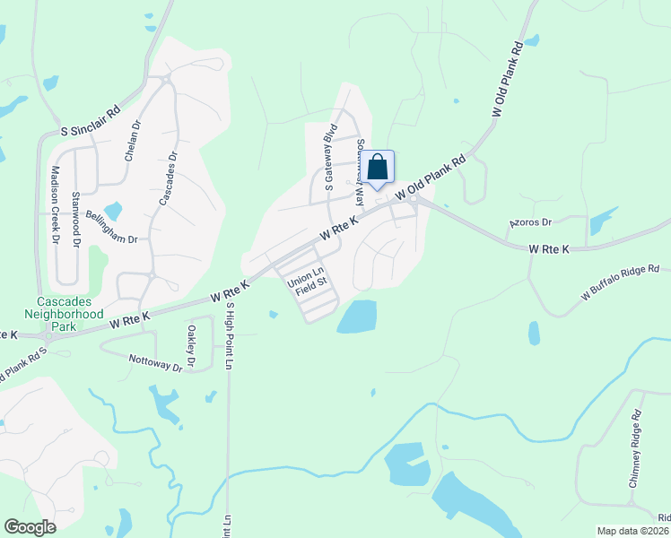 map of restaurants, bars, coffee shops, grocery stores, and more near 1831 West Amos Drive in Columbia