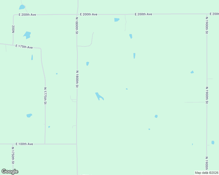 map of restaurants, bars, coffee shops, grocery stores, and more near 1553 North 1800th Street in Flat Rock
