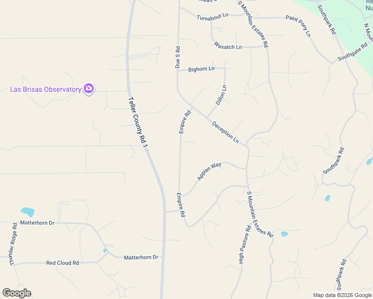 map of restaurants, bars, coffee shops, grocery stores, and more near 57 Estes Circle in Florissant