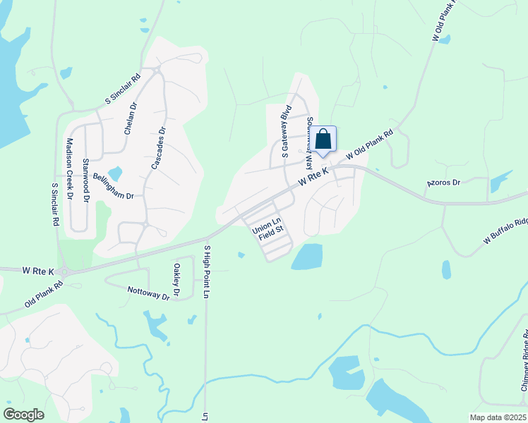 map of restaurants, bars, coffee shops, grocery stores, and more near 1929 Center Street in Columbia
