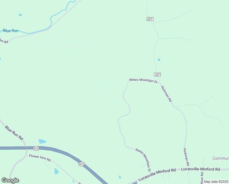 map of restaurants, bars, coffee shops, grocery stores, and more near 797 Rases Mountain Drive in Minford