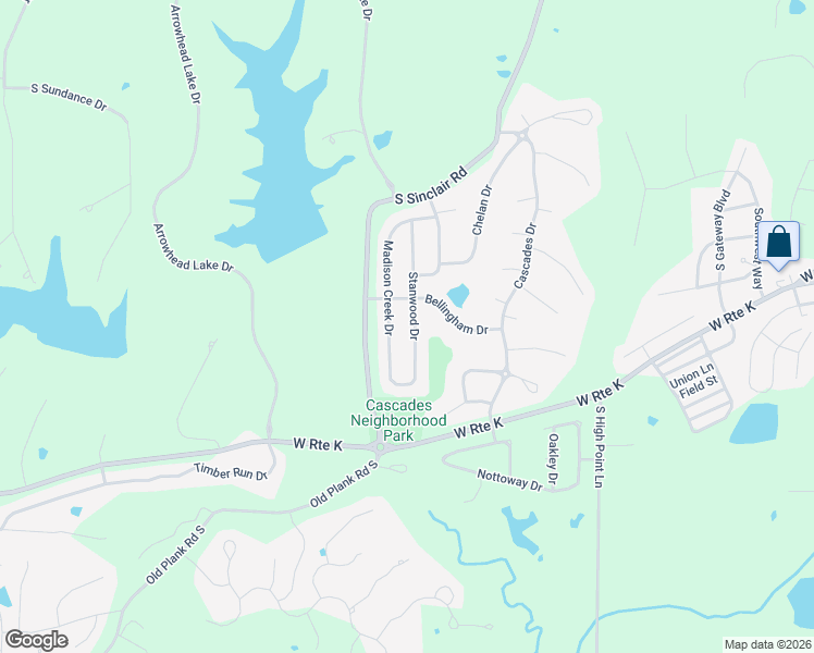 map of restaurants, bars, coffee shops, grocery stores, and more near 7004 Madison Creek Drive in Columbia