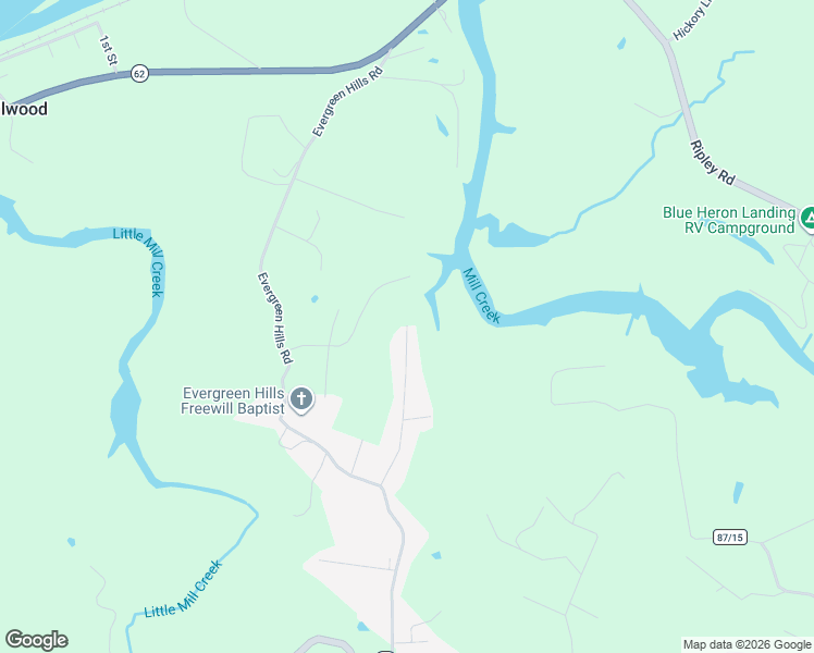 map of restaurants, bars, coffee shops, grocery stores, and more near 199 Prospect Drive in Cottageville