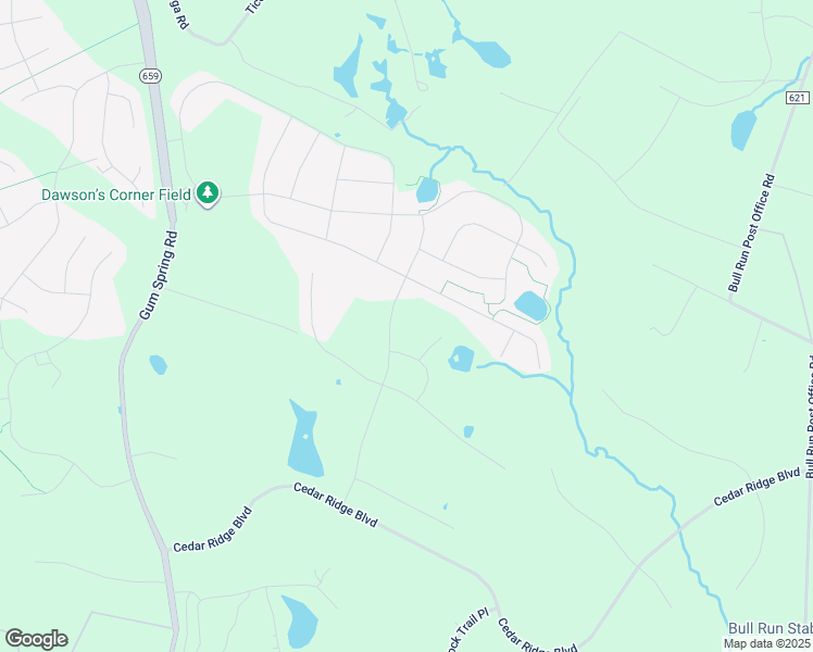 map of restaurants, bars, coffee shops, grocery stores, and more near 26834 Crusher Drive in Chantilly