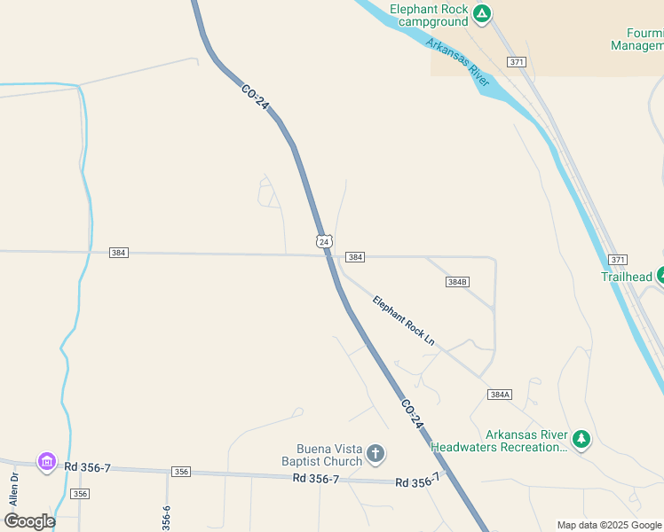 map of restaurants, bars, coffee shops, grocery stores, and more near 29780 U.S. 24 in Buena Vista