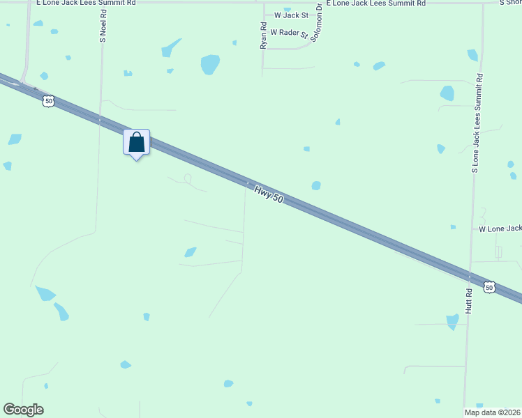map of restaurants, bars, coffee shops, grocery stores, and more near 204 Lakota Lane in Lake Lotawana