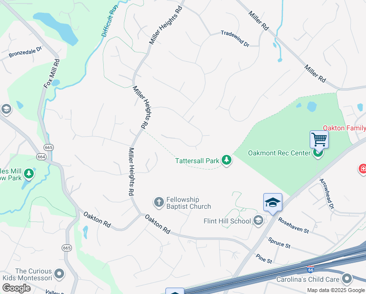 map of restaurants, bars, coffee shops, grocery stores, and more near 10912 Blue Roan Road in Oakton