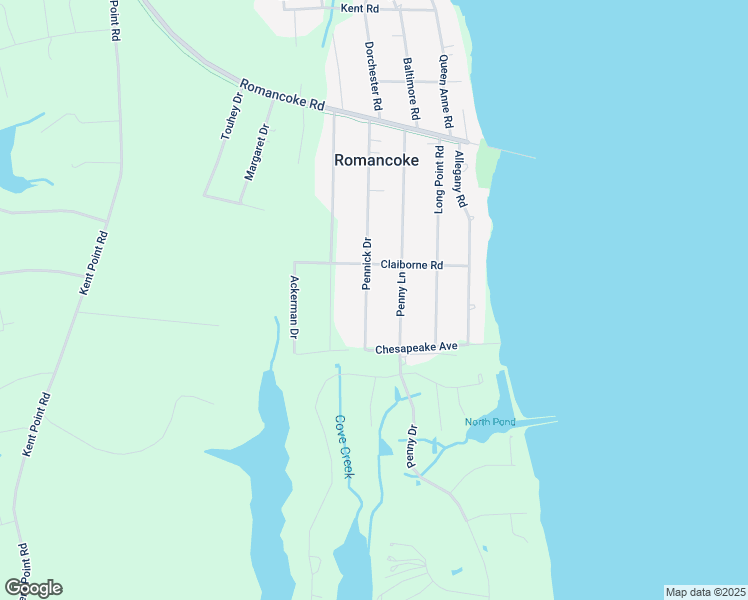 map of restaurants, bars, coffee shops, grocery stores, and more near 211 Pennick Drive in Stevensville