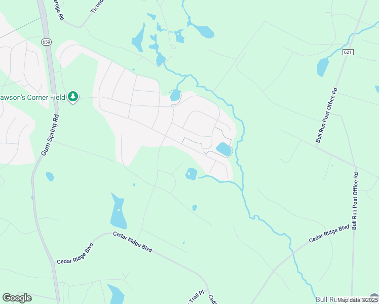 map of restaurants, bars, coffee shops, grocery stores, and more near 42529 Fawn Meadow Place in Chantilly