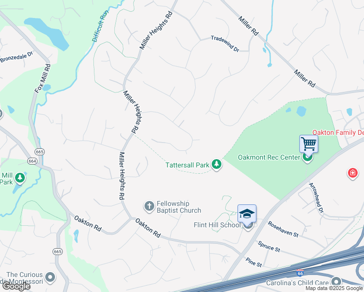 map of restaurants, bars, coffee shops, grocery stores, and more near 10915 Blue Roan Road in Oakton